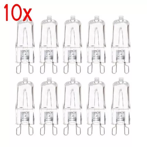 2/10x G9 LED Halogen Capsule Light Bulbs Lamp 40W 230V Warm White 3000k Lighting