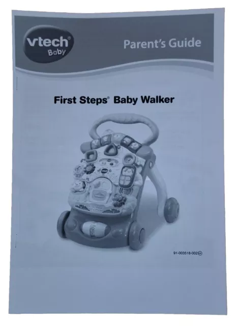 Vtech ""First Steps Baby Walker"" Benutzerhandbuch/Elternanleitung. #1