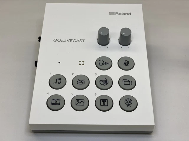 Roland Go Livecast Live Streaming Studio Pour Smartphones Fonte