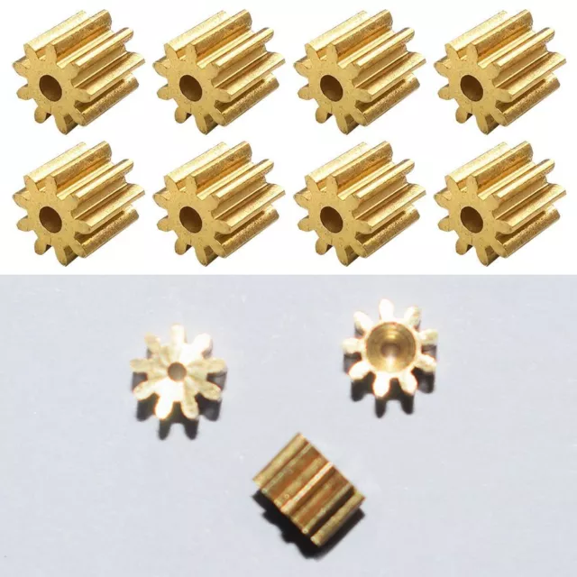 30pcs New Parts 91A 9 Tooth Gear Motor Gears Pinion Gear Aircraft Gear