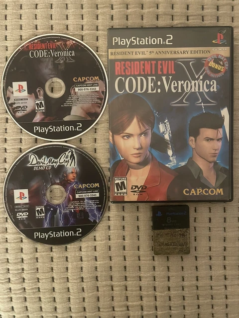 Resident Evil Code Veronica X no Bonus Disc C BL PS2