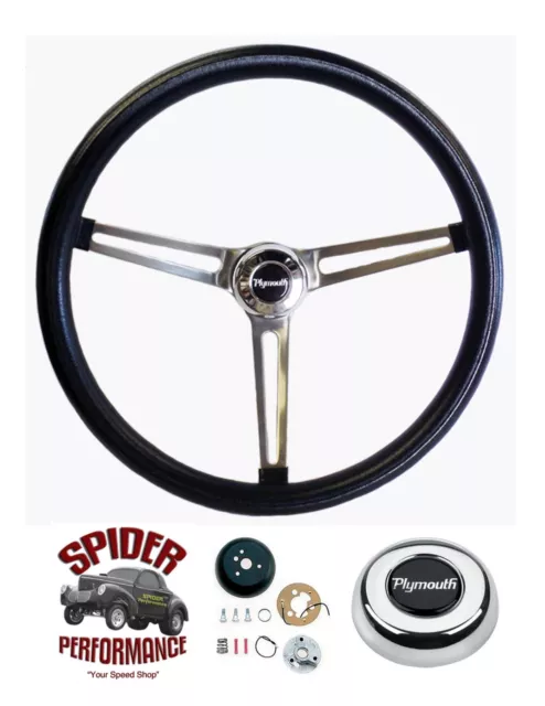 1968-1969 GTX Roadrunner steering wheel 15" MUSCLE CAR STAINLESS