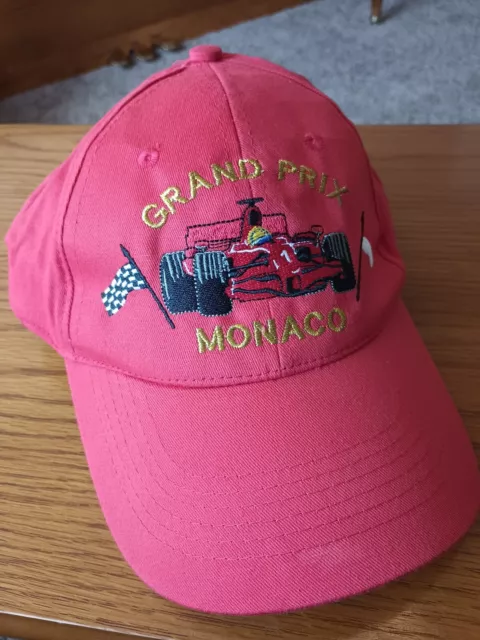 HAT CAP Monaco Grand Prix Monte Carlo Strapback Formula 1 Motorsport Car Racing