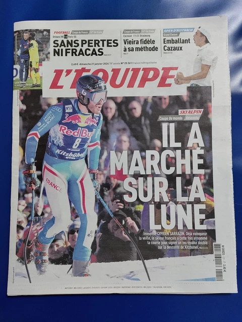 Journal L'Équipe N°24672 Du 1er Mars 2022 - Édition Collector - Carton Rouge FIFA / Ukraine / Foot / Daft Punk