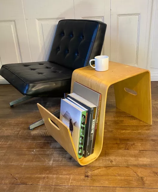 Vintage Retro Bentwood Birch Plywood Coffee / Side Table By Eric Pfeiffer