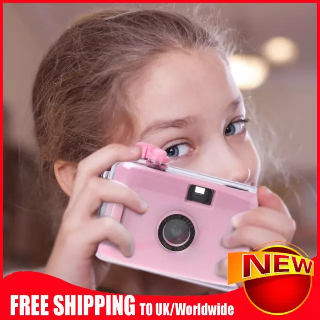 Kids Camera Non-disposable Waterproof Shockproof Film LOMO Camera Toys (B)