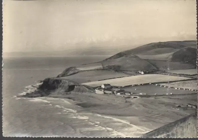 Clarach Bay, Ceredigion nr Aberystwyth - RP postcard Photo Precision c.1960s