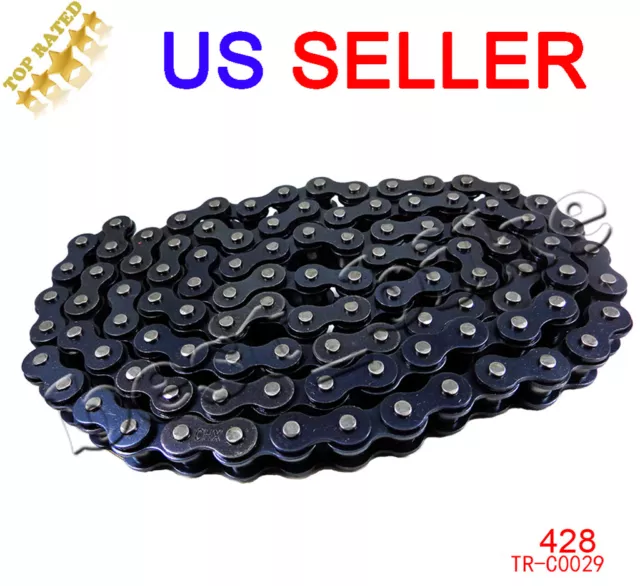 428 102 Links Chain Honda Yamaha Kawasaki Suzuki Motorcycle Pit Dirt Bike ATV