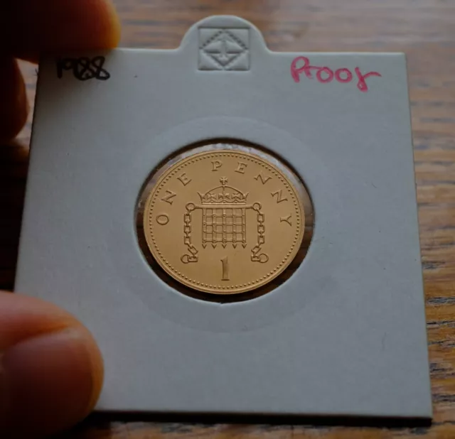 1988 Proof 1p One Pence Penny UK