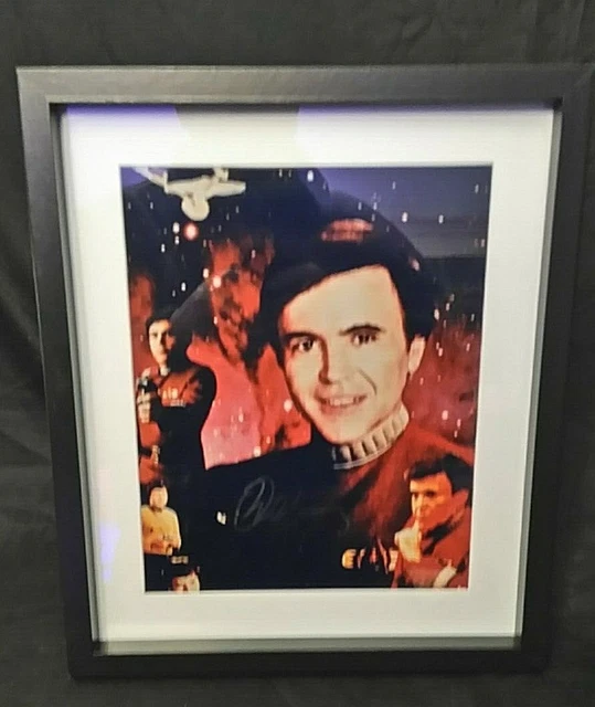 Walter Koenig (Chekov) - 8 X 10 Photograph - In Frame - Personally Autographed.