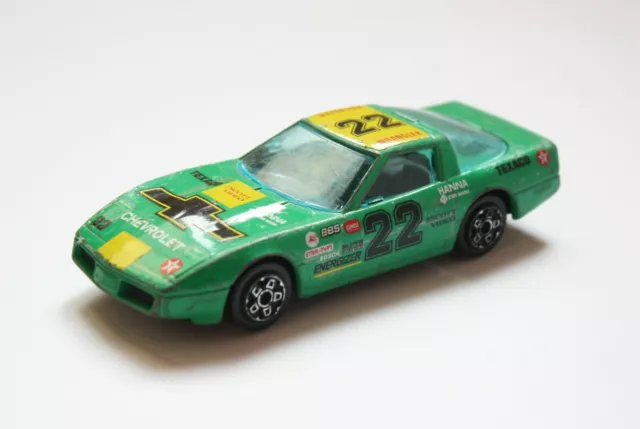 BURAGO CHEVROLET CORVETTE Modellino Scala 1 43 Anni 80 90 VINTAGE