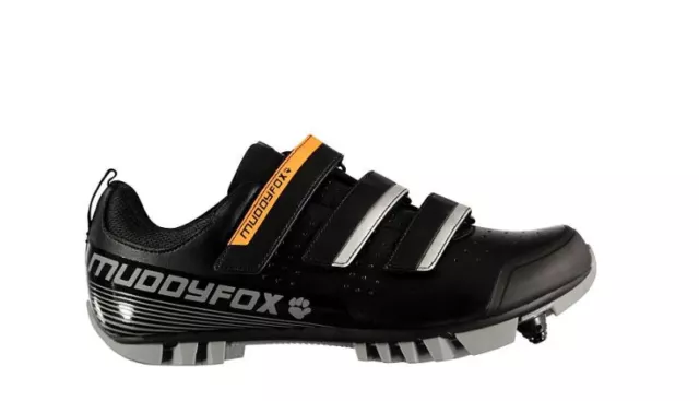 Muddyfox MTB100 Mens Cycling Shoes Grey Size UK 8.5 US 9.5 *REFSSS226