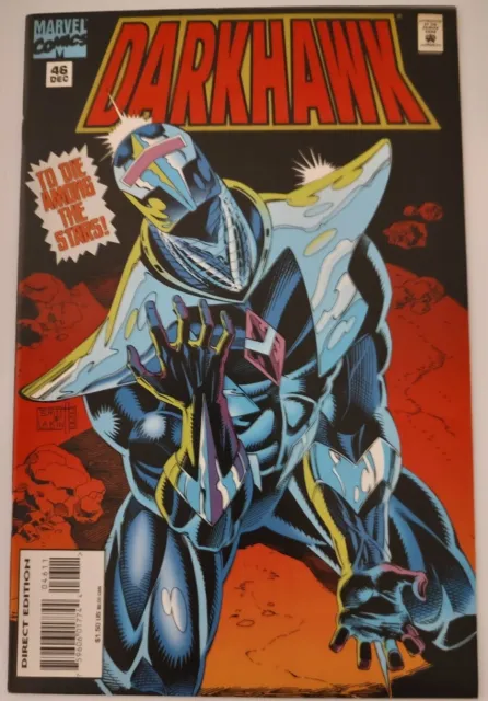 DARKHAWK #46 (Marvel Comics 1994) RARE low print book shipped in a Gemini mailer