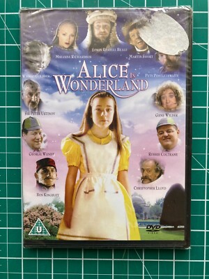 ALICE IN WONDERLAND DVD, (1999), TV Movie, Nick Willing, NEW & SEALED