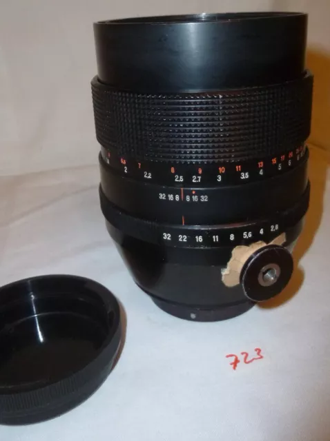 CARL ZEISS JENA DDR OBJEKTIV "SONNAR" 1:2.8/180mm; PENTACON SIX ANSHLUSS (723)