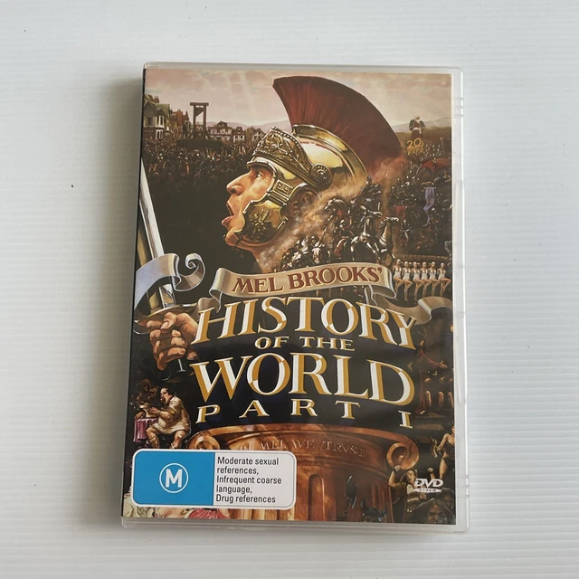 HISTORY OF THE World Part 1 DVD 1981 Mel Brooks Comedy Classic Region 4 ...