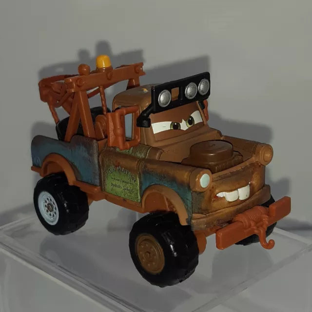 Disney Pixar Diecast Cars Offroad Tires 4x4 Tow Mater Radiator Springs 500 1/2