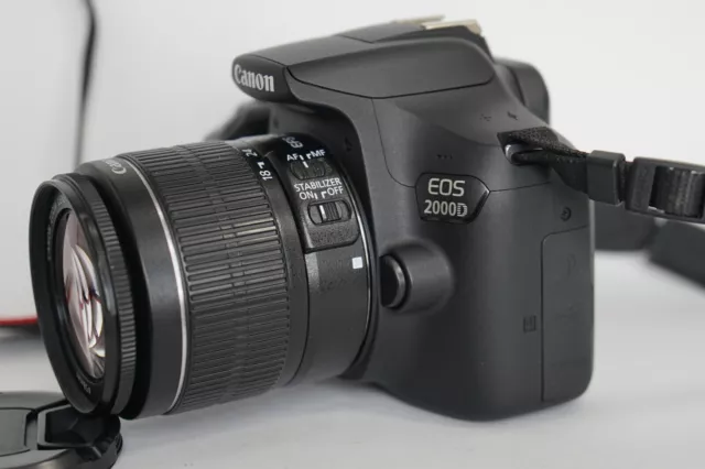 ✅ 📸 Canon EOS 2000D 24.1 MP DSLR Kamera  Kit mit EF-S 18-55mm IS II  Obj.📸  ✅
