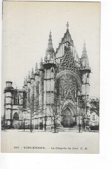 94  Vincennes  La Chapelle Du Fort