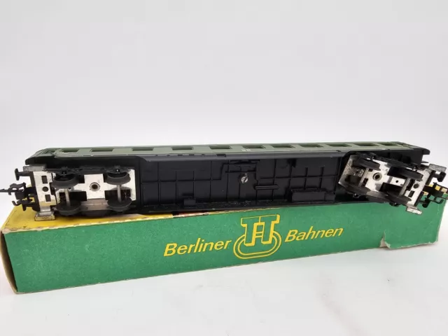 BTTB vía TT vagón de pasajeros vagón de tren rápido DR verde en embalaje original 3