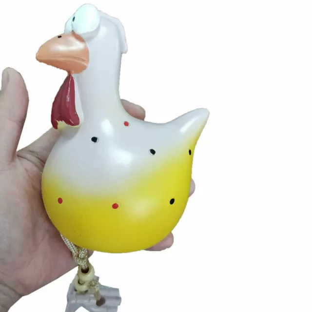 Chicken Garden Statue Chicken Resin Craft Sculpture Ornament Outdoor Decoration 8