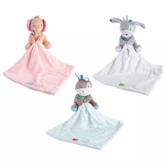 New Toddler Baby Safety Towel Blanket Infant Appease Cotton Plush Set Cartoon
