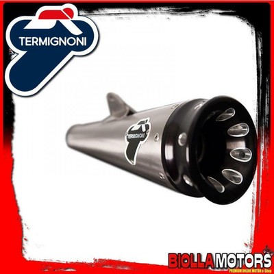 CONICAL INOX/INOX Termignoni T01008040IIA KIT POT LIGNE TERMIGNONI TRIUMPH TRUXTON 2018 