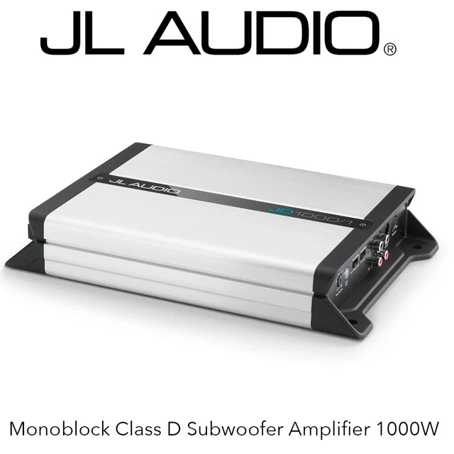 JL AUDIO JD1000/1 Monoblock Class D Subwoofer Amplifier, 1000 W 576.91