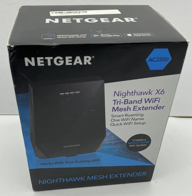Netgear Nighthawk X6 AC2200 Estensore rete WIFI tri-band EX7700-100UK in scatola 2
