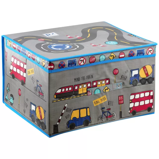 Collapsible Storage Box Travel Design Large Folding Jumbo Kids Room Toy Chest