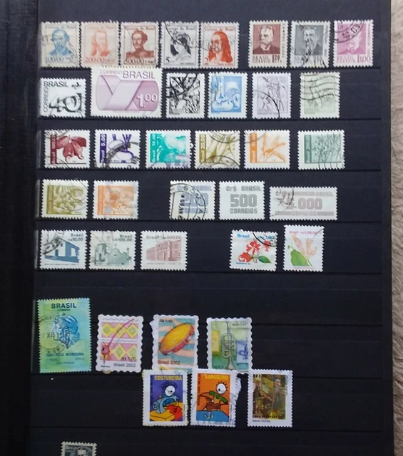 Briefmarken Sammlung Lot Amerika Süd Brasilien