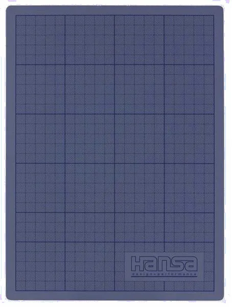 Schneidunterlage 30x22 cm blau A4 Schneidmatte Sonderposten