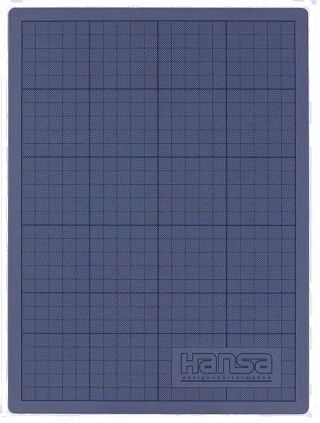 Schneidunterlage 30x22 cm blau A4 Schneidmatte Sonderposten
