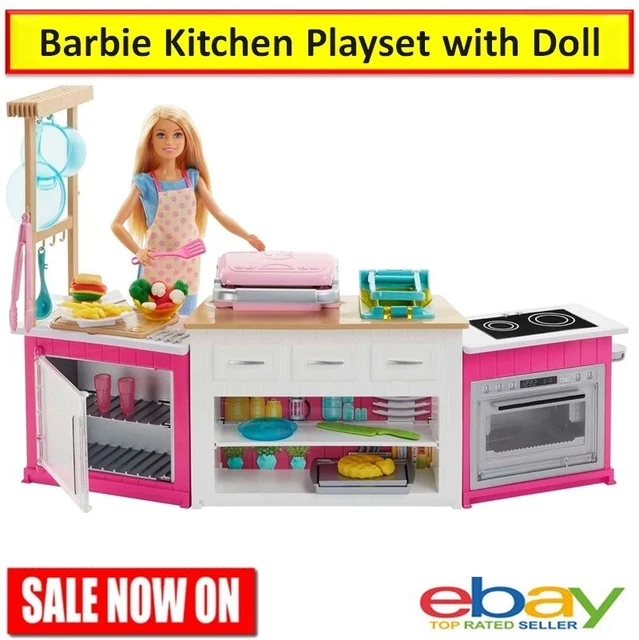 Barbie Kitchen Accessories Barbie Ultimate Kitchen Mattel Frh73
