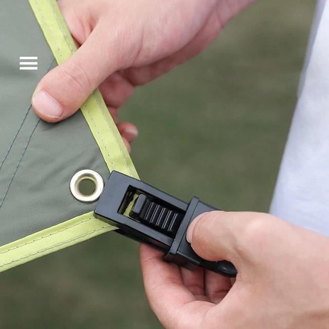 Verschlussklemme Tarp Klammern Für Vordach Outdoor Heavy Duty Mit Daumenhebel