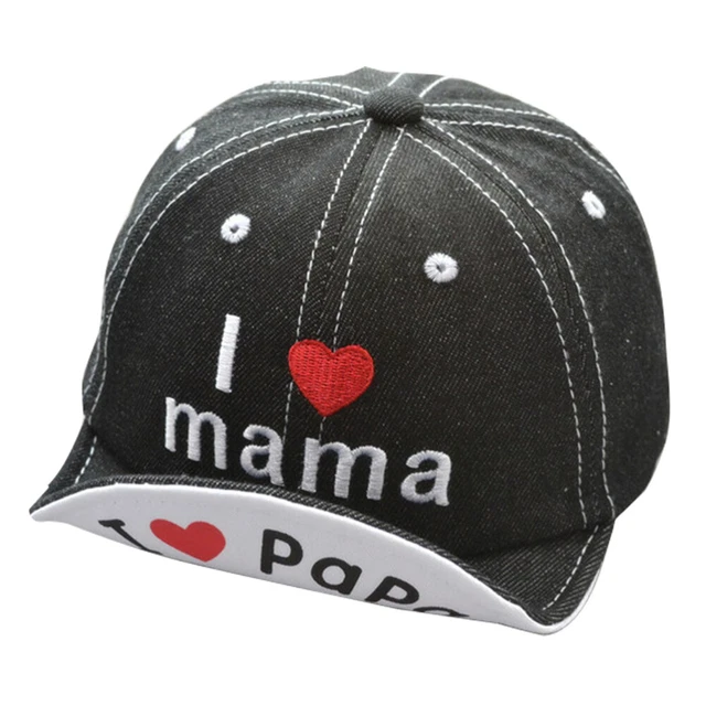 Cappelli Bambini Cappellino Cuore Cappello Baseball In Cotone Annata