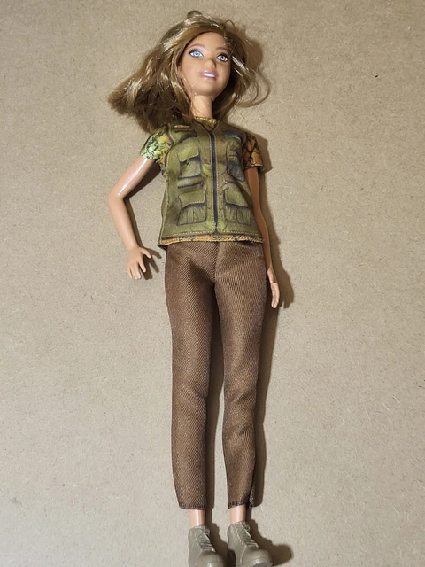 BARBIE CAREER NATIONAL Geographic Photojournalist Doll outfit EUC C196B