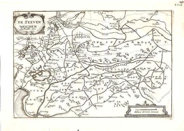 ANTIQUE MAP, DE la Feuille, De Zeeven Wolden. $87.64 - PicClick