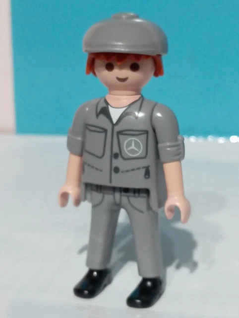 Coursier Équipe Mercedes Playmobil - Compatible Avec La Voiture 300 SL (70922) - Occasion