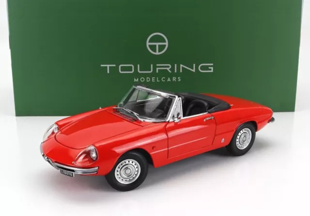 Touring Modelcars 1/18 Alfa Romeo Duetto Spider 1600 Coda Tonda Red 18120001