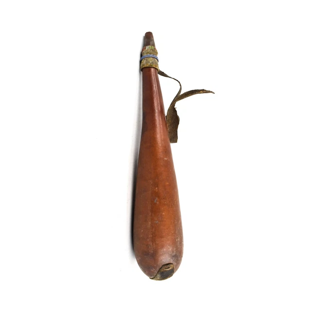 Contenedor de calabaza de leche con cuentas masai arte africano de Kenia