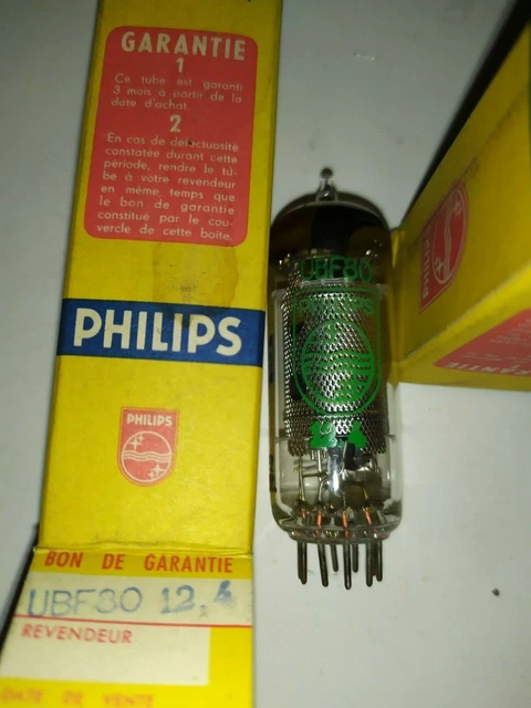Tube électronique Philips UBF80 NOS (New Old Stock) - Lot De 1 Pièce, Jamais Utilisé