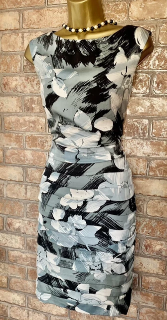 Stunning Coast side ruche layered wiggle dress size 16 - 18 , weddings, races