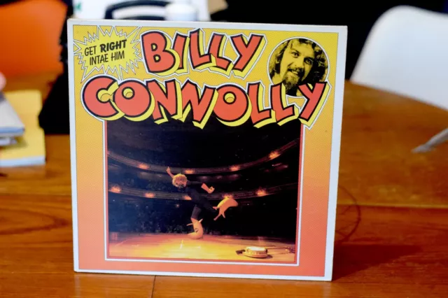 1975 Vinyl LP- Billy Connolly - Get Right Intae Him - Polydor NM