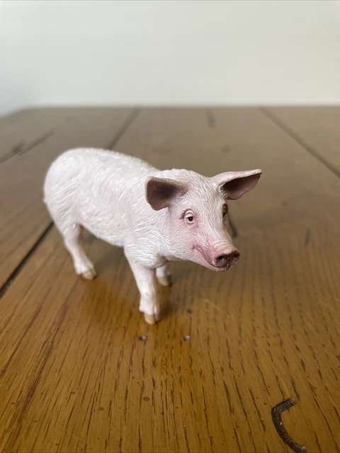 Schleich PINK PIG Female 2014 Retired Farm Animal Figure 73527