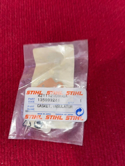 thumbnail image 2 of PROLINE Carburetor Intake Gasket Set (2-Pack) – For Stihl BG45, BG55, BG65, BG85 Blowers – Replaces 12-1012, 4140 129 0900, 4114 149 1205 2 of 4