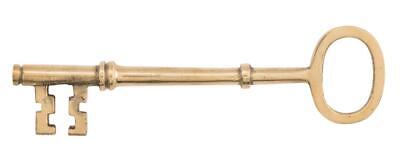 replacement brass skeleton key for Tradco 150mm carpenter style rim lock TH 2019