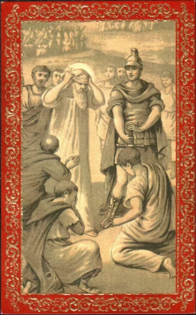Santino Holy Card Image Pieuse - San S. Cipriano - Vescovo E Martire