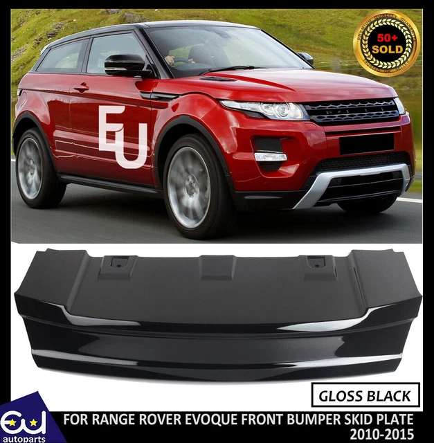 FRONT BUMPER TOW Eye Cover For Range Rover Evoque Dynamic Model Black
