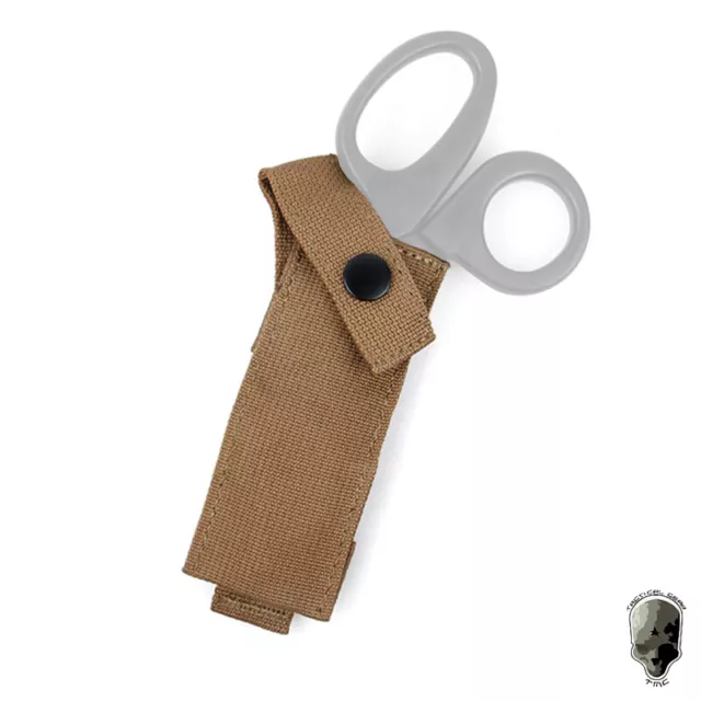 TMC Tactical Scissors Pouch Medic Shears Carrier Sheath Holder MOLLE Military